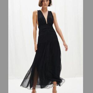 Lauren Tie Back Midi Dress Shona Joy